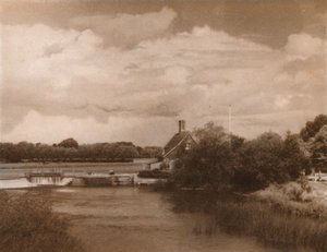 Goring Lock, c1927