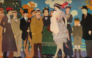 Some Foxes and a Grape, 1924