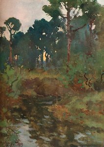 Decorative Landscape Study by Reginald Jones