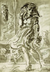A Wind-Blown Skirt