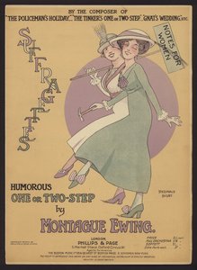 Humorous One or Two Step by Montague Ewing, sheet music cover by Reginald Rigby