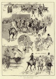 A Day with the Meynell Hunt