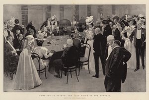 Gambling at Ostend, the Club Prive of the Kursaal
