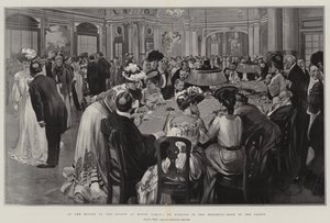 In the Height of the Season at Monte Carlo, an Evening in the Roulette-Room of the Casino