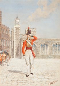 Officer of the Scots Guards by Reginald Wymer