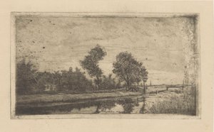 River Landscape by Reijer Lieman