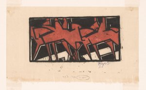 Horse Riders by Reijer Stolk (signed by artist)