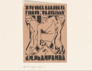 Ex Libris of J.H. Plantenga