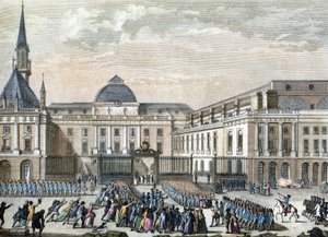 Bailly at the Paris Parliament, 1794-1804