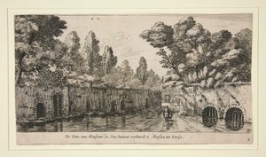 The Garden of Monsieur de Nue in S. Marsiou, Suburb of Paris by Reinier Nooms