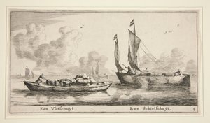 Two Boats (Een Vlotschuyt, Een Schietschuyt)
