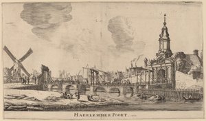 Haarlem Gate by Reinier Nooms, called Zeeman