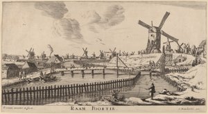Raam Gate by Reinier Nooms, called Zeeman