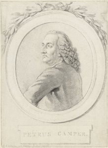 Portrait of Professor Petrus Camper by Reinier Vinkeles (I)