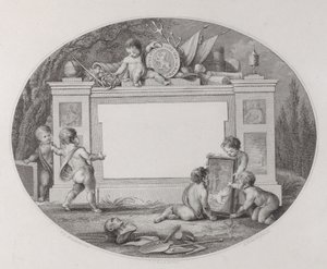 Trade Card, 19th Century by Reinier Vinkeles