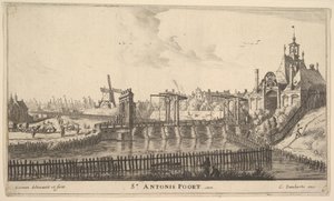 St. Antonis Gate, Amsterdam by Reinier Zeeman