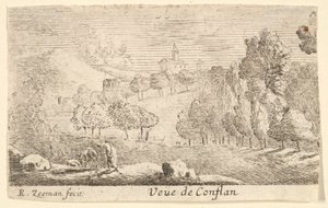 View of Conflans by Reinier Zeeman