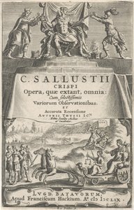 An Emperor and Justice on a Triumphal Chariot by Reinier van Persijn