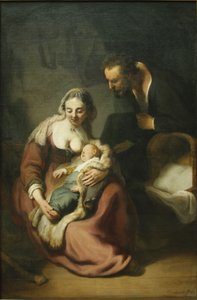 The Holy Family by Rembrandt