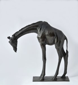 Large Giraffe with Lowered Head by Rembrandt Bugatti