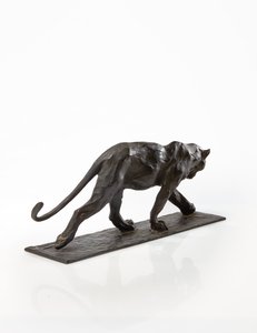 Panther Walking, Rear Leg Raised by Rembrandt Bugatti