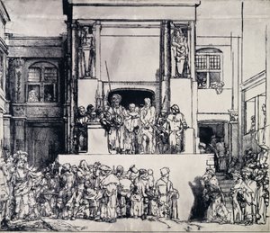 Christ Presented to the People, 1655 by Rembrandt van Rijn