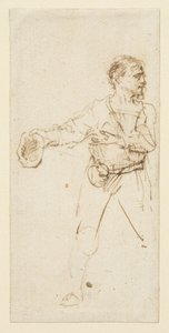 Man standing, c.1634 by Rembrandt van Rijn