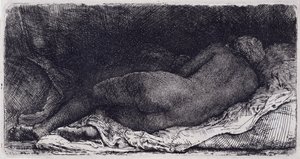 Negress Lying Down