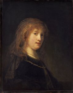 Saskia van Uylenburgh, c.1634-1640 by Rembrandt van Rijn