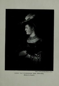Saskia in a Red Hat by Rembrandt van Rijn