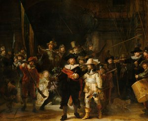 The Night Watch by Rembrandt Harmenszoon van Rijn, Rembrandt
