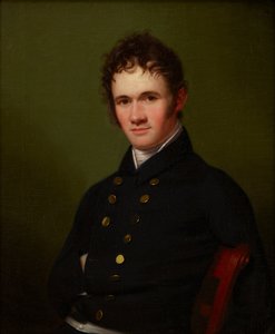 Portrait of Commander Lewis Warrington by Rembrandt Peale