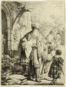 Abraham Casting out Hagar and Ishmael