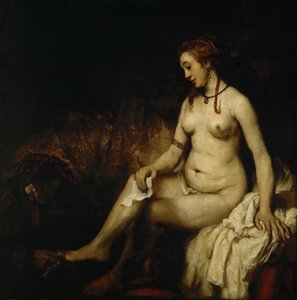 Bathsheba at Her Bath by Rembrandt van Rijn