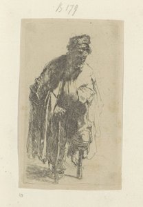 Beggar with a Wooden Leg by Rembrandt van Rijn