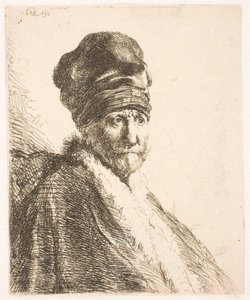 Bust of a Man (Rembrandt