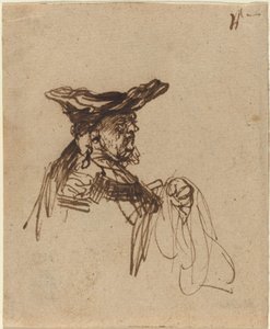 Bust of an Elderly Man in a Flat Cap