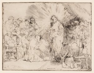 Christ Appearing to the Apostles by Rembrandt van Rijn