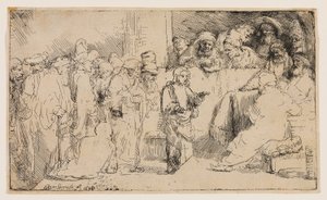 Christ Disputing with the Doctors: A Sketch
