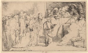 Christ Disputing with the Doctors: A Sketch
