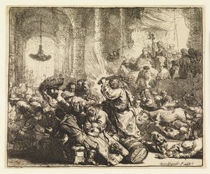 Christ Driving the Money-Changers from the Temple