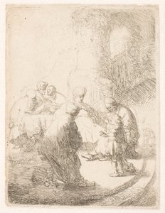 Christ Disputing with the Doctors: Small Plate