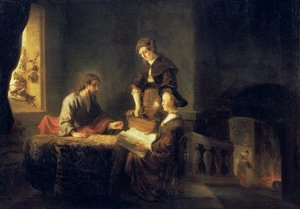 Christ in the House of Martha and Mary