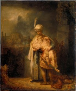 David Bids Farewell to Jonathan by Rembrandt van Rijn