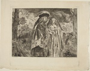 The Man with the White Feather by Rembrandt van Rijn