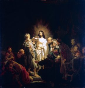 Doubting Thomas by Rembrandt van Rijn