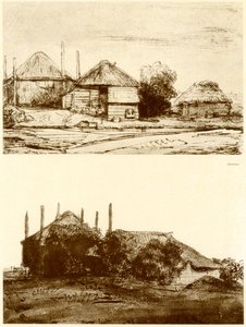 Dutch Barns by Rembrandt van Rijn