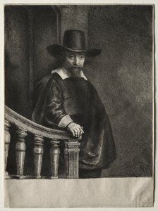 Ephraim Bonus, Jewish Physician by Rembrandt van Rijn