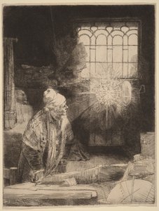 Faust by Rembrandt van Rijn