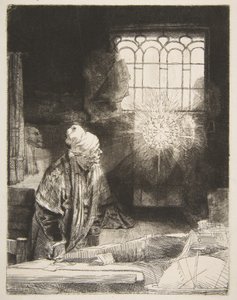 Faust by Rembrandt van Rijn